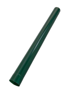 Труба водосточная, сталь, d-100 мм, зеленый, L-1 м, Aquasystem